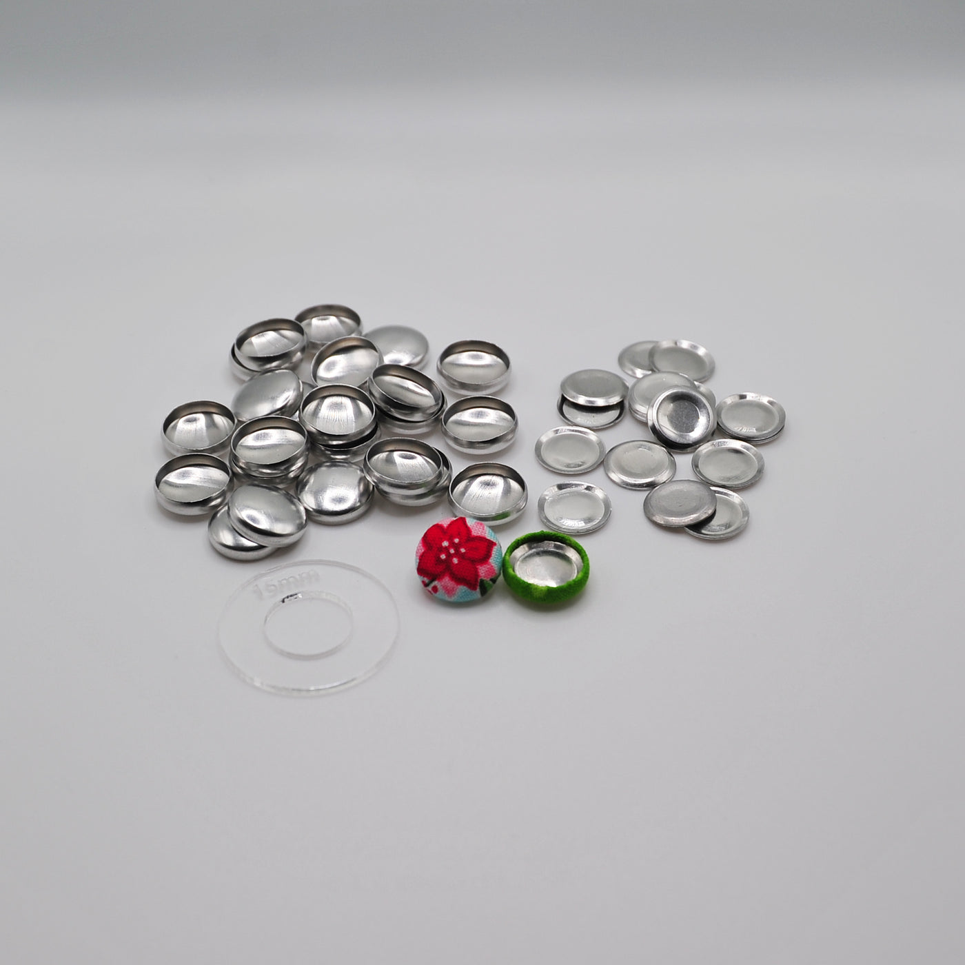 15mm (5/8 Inch) (Size 24 US) Self Cover Buttons
