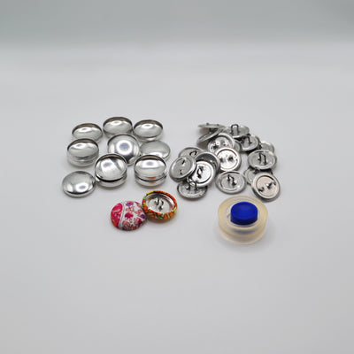 19mm (3/4 Inch) (Size 30 US) Self Cover Buttons