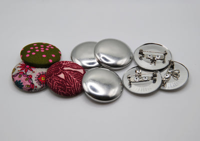 Attached Button + Brooch BAIL Backs