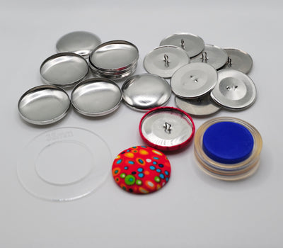 38mm (1+1/2 Inch) (Size 60 US) Self Cover Buttons