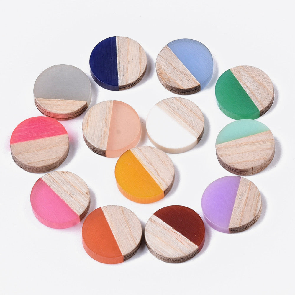 Timber Resin Cabochons