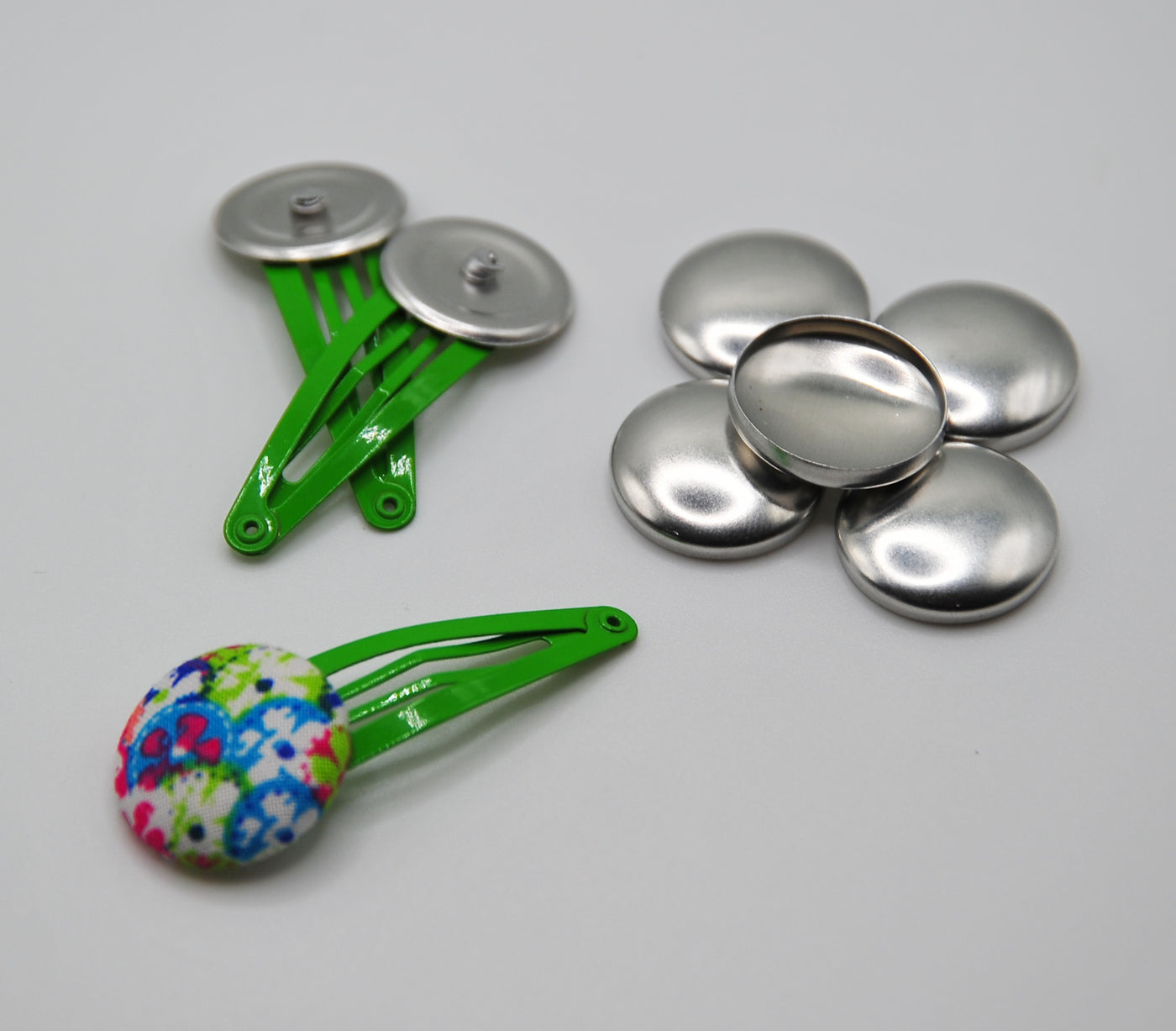 23mm Attached Button + Snap Clips - WINTER Colours