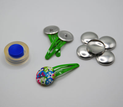 23mm Attached Button + Snap Clips - WINTER Colours